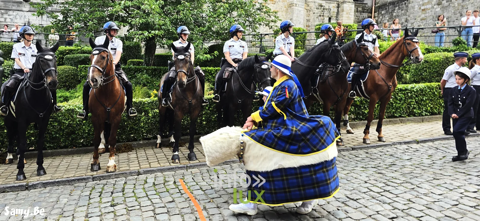 Doudou de Mons 2026 : procession de la Ducasse de sainte Waudru à Mons — photo 119