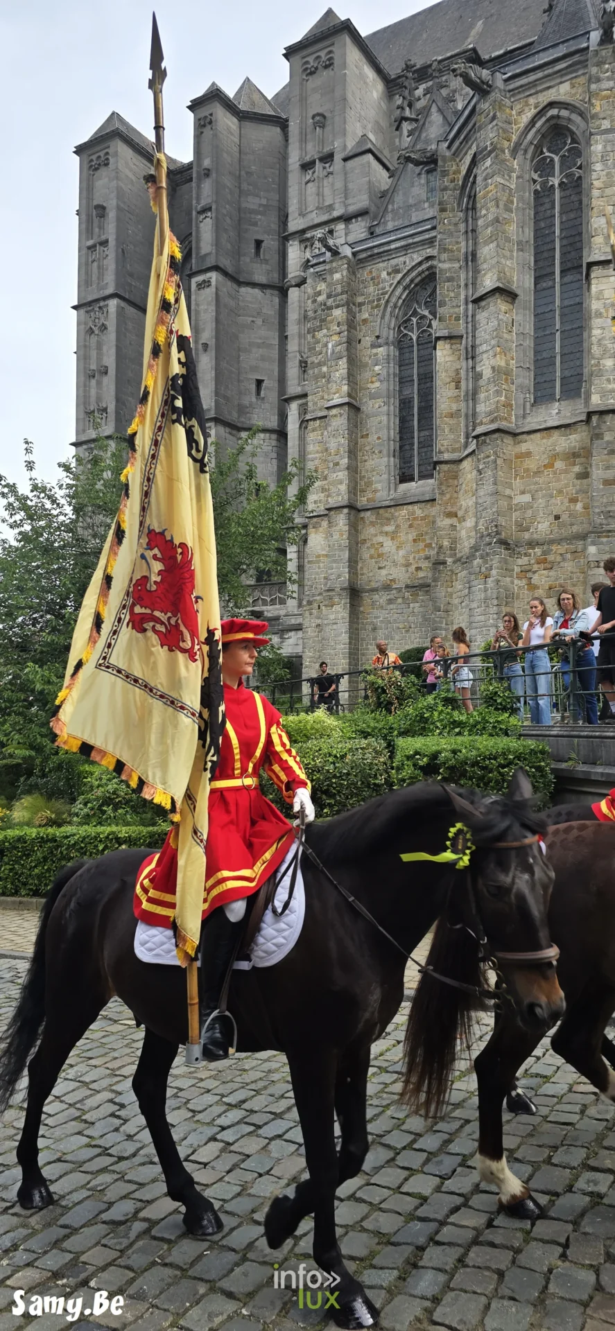 Doudou de Mons 2026 : procession de la Ducasse de sainte Waudru à Mons — photo 129