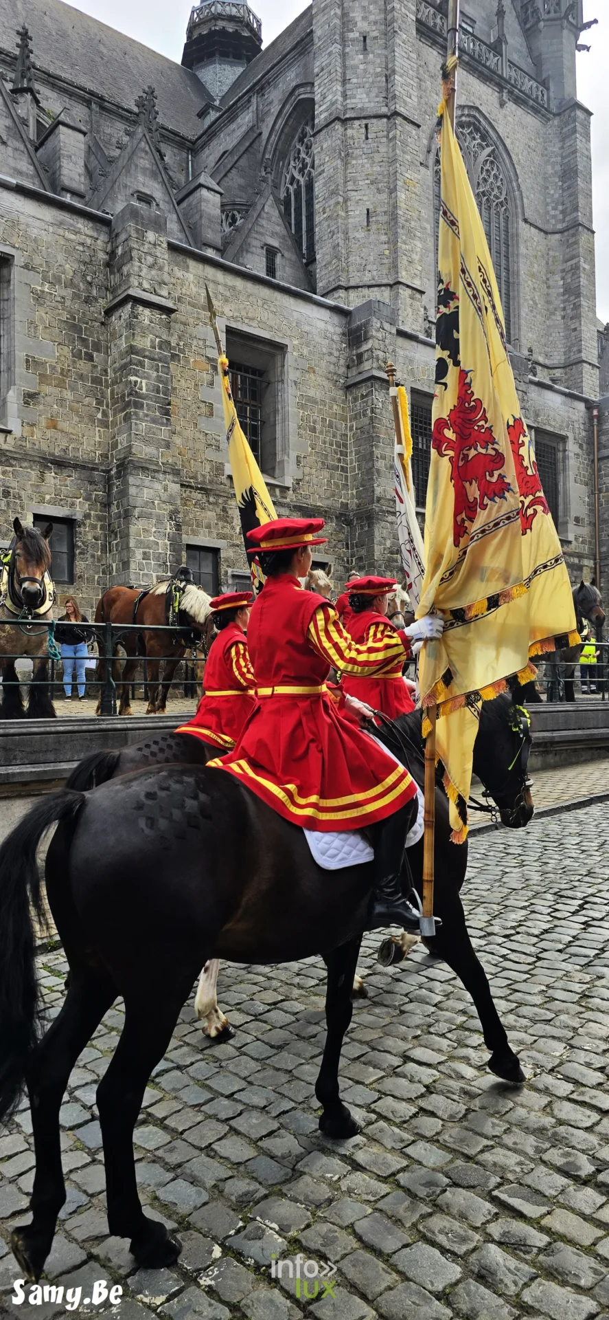 Doudou de Mons 2026 : procession de la Ducasse de sainte Waudru à Mons — photo 130