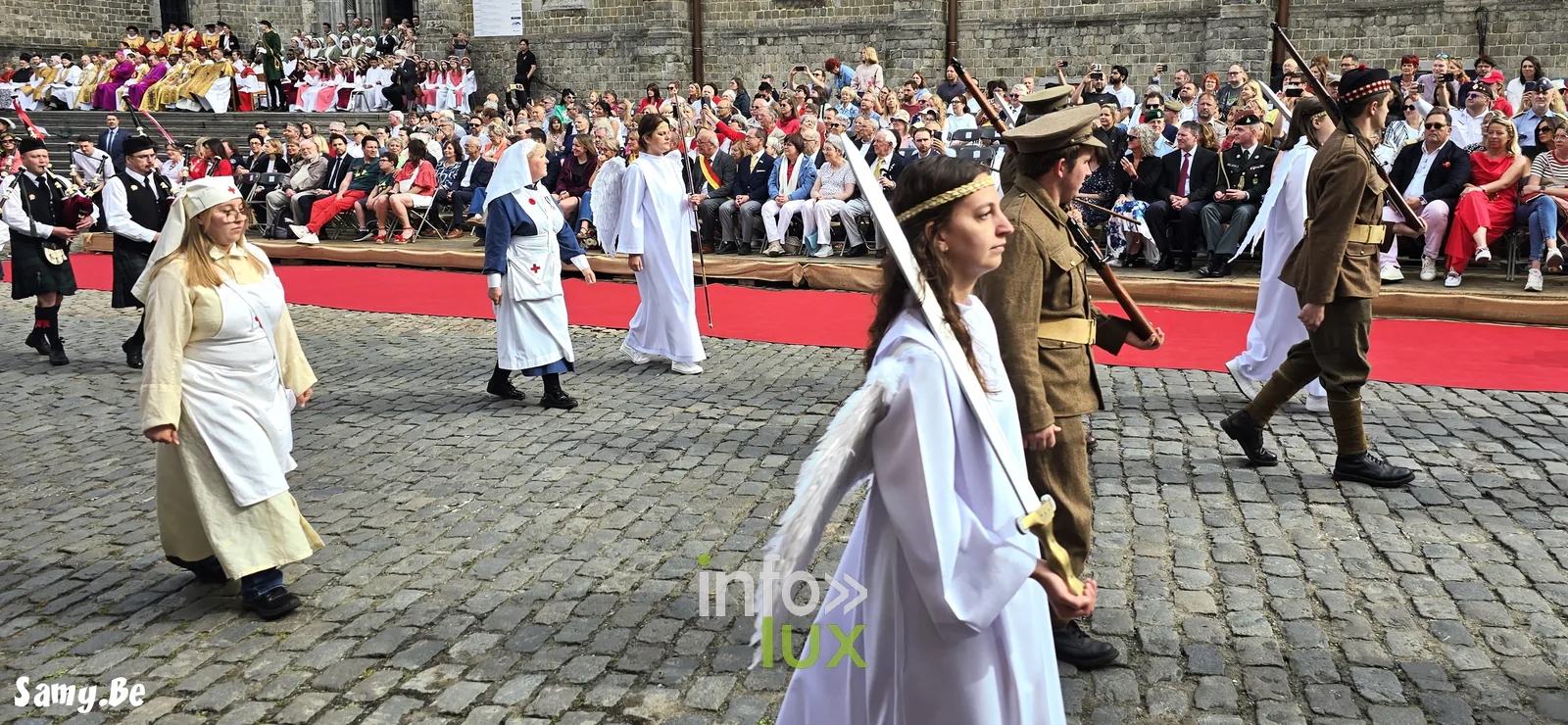 Doudou de Mons 2026 : procession de la Ducasse de sainte Waudru à Mons — photo 148