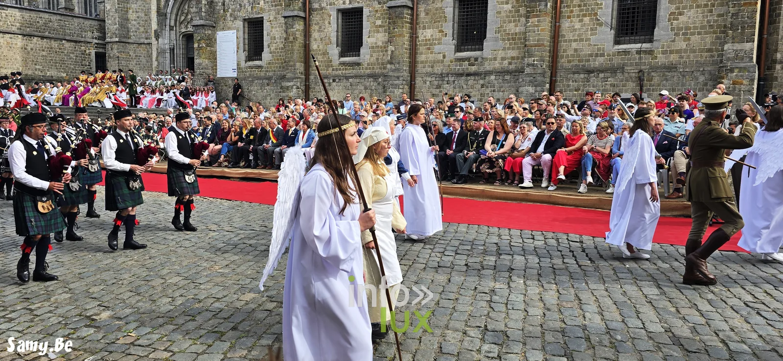 Doudou de Mons 2026 : procession de la Ducasse de sainte Waudru à Mons — photo 149