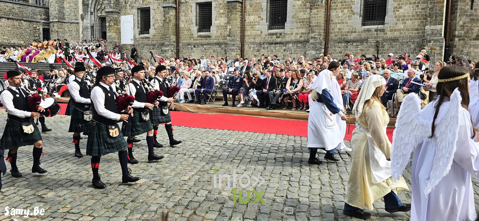 Doudou de Mons 2026 : procession de la Ducasse de sainte Waudru à Mons — photo 150