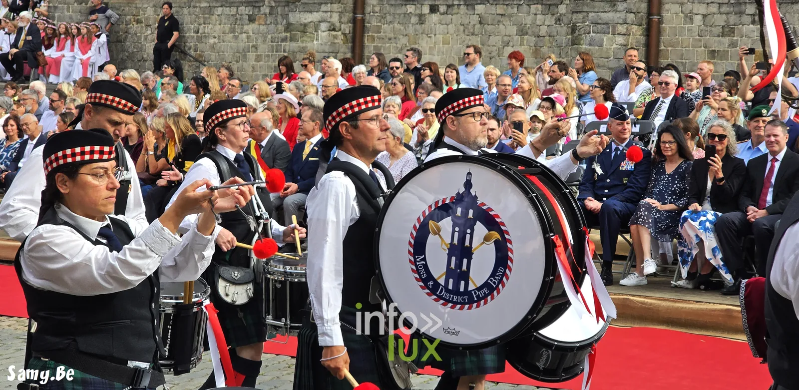 Doudou de Mons 2026 : procession de la Ducasse de sainte Waudru à Mons — photo 153