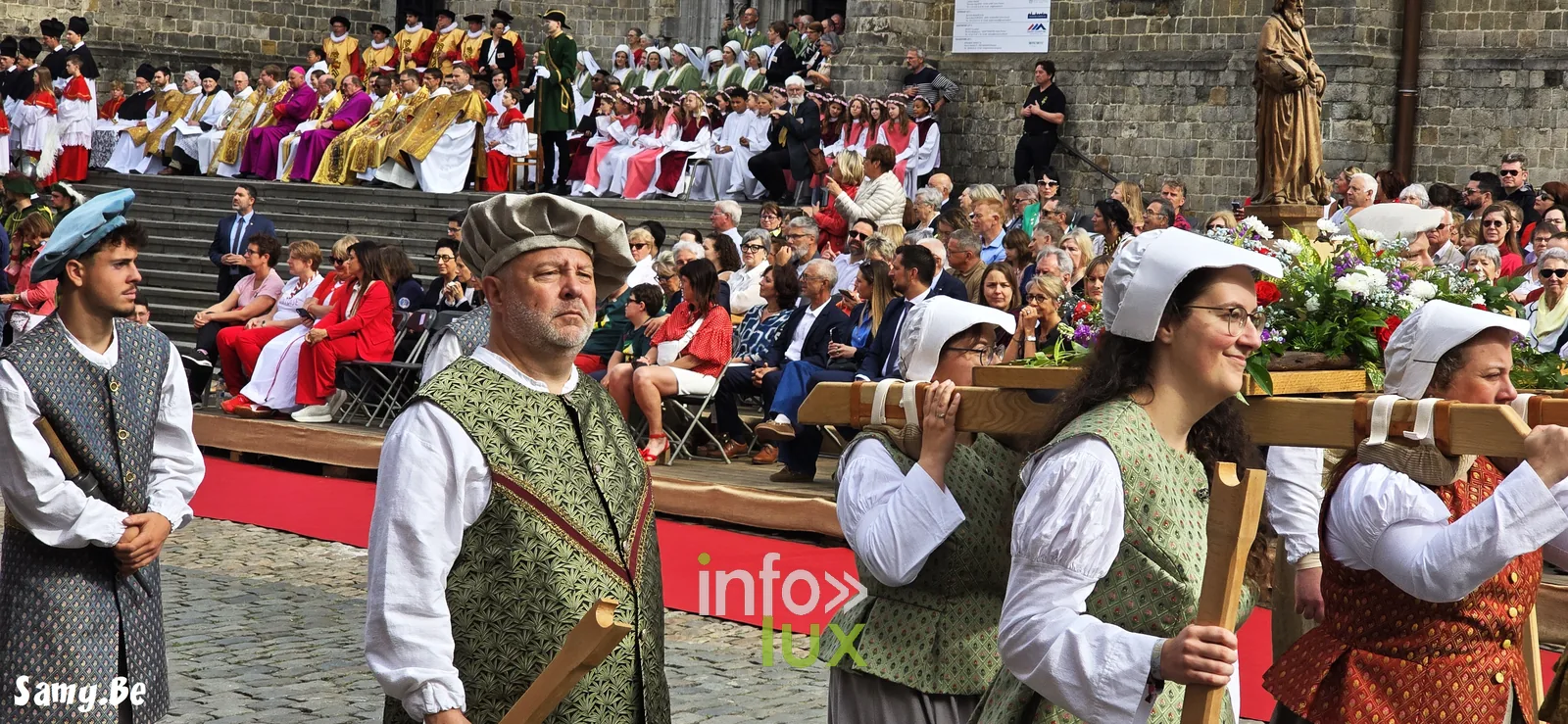 Doudou de Mons 2026 : procession de la Ducasse de sainte Waudru à Mons — photo 157