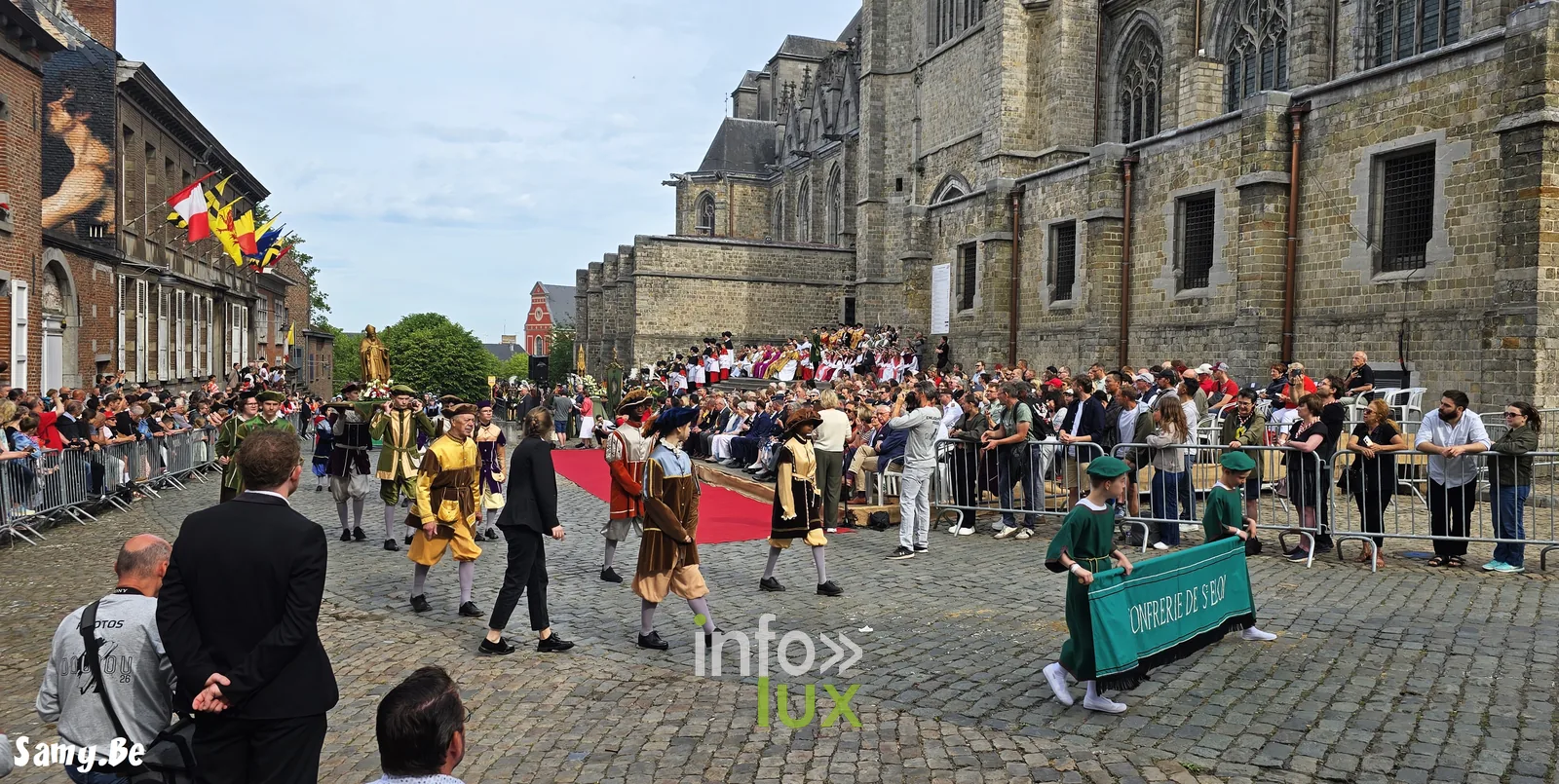 Doudou de Mons 2026 : procession de la Ducasse de sainte Waudru à Mons — photo 158