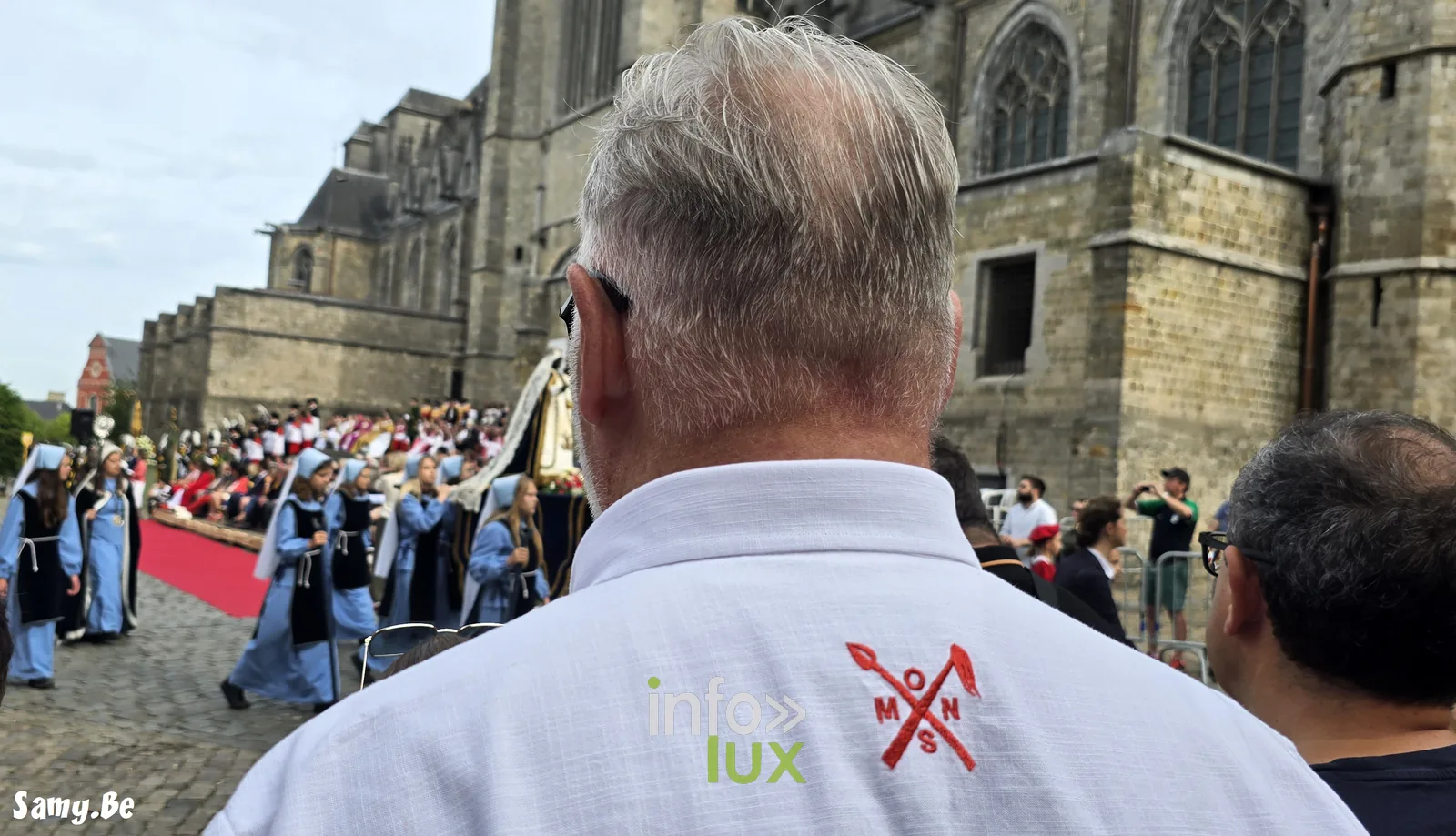 Doudou de Mons 2026 : procession de la Ducasse de sainte Waudru à Mons — photo 161
