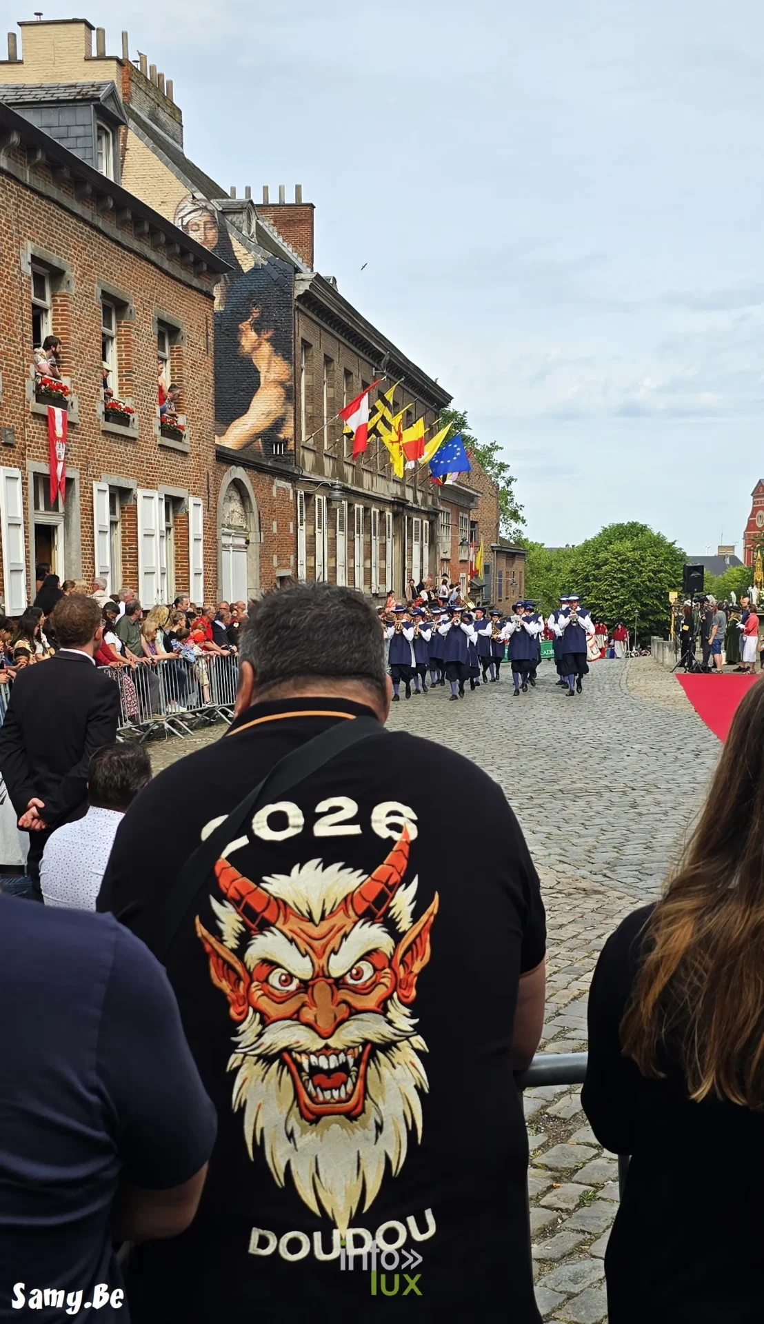 Doudou de Mons 2026 : procession de la Ducasse de sainte Waudru à Mons — photo 163