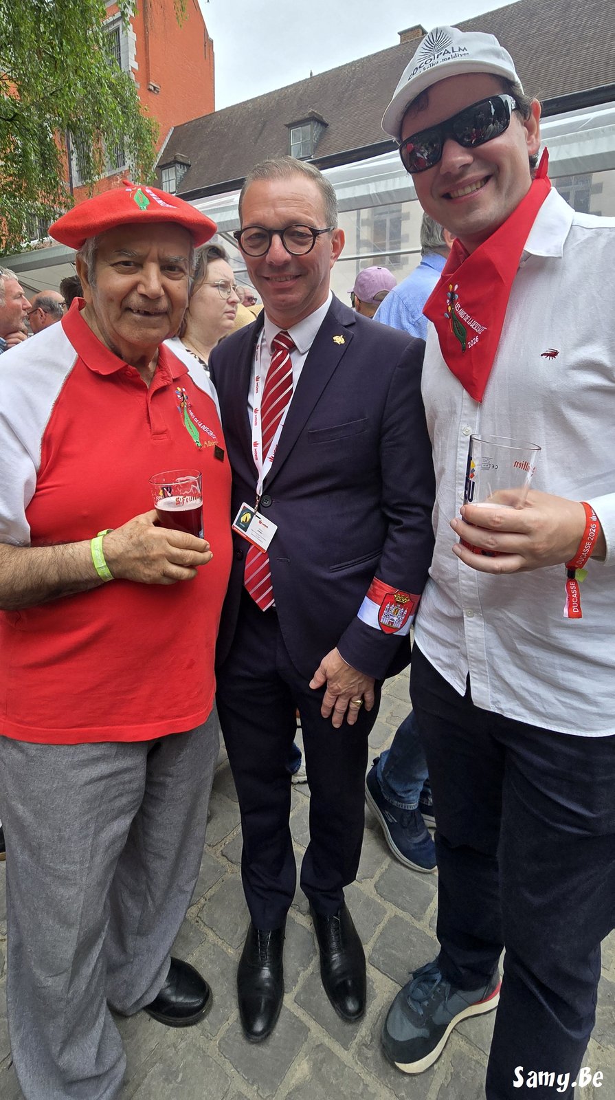 Damien Pirmez, chef du protocole de la Ville de Mons, au Doudou 2026