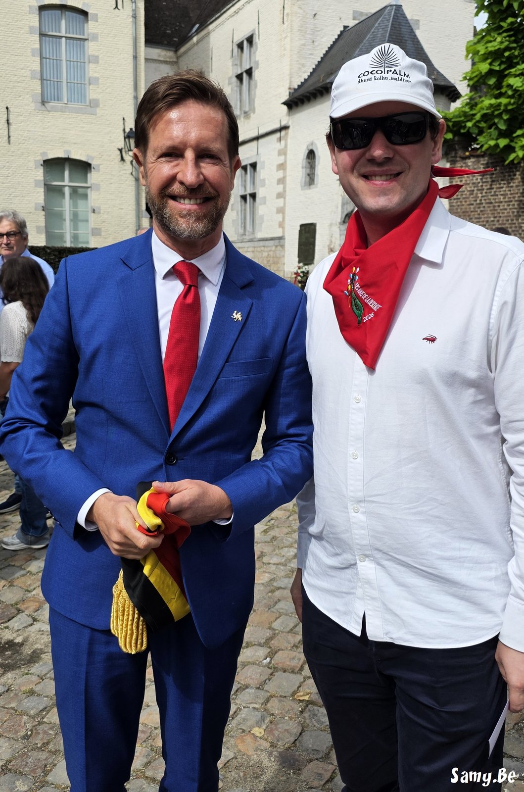 Nicolas Martin, bourgmestre de Mons, lors du Doudou 2026