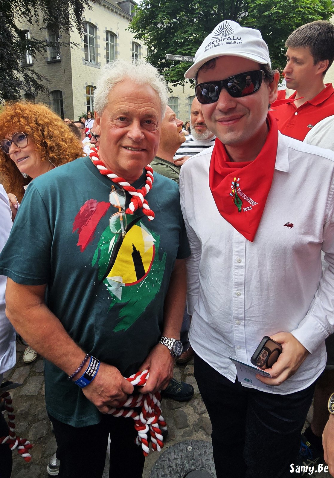 Pascal Lafosse, député provincial du Hainaut (PS), au Doudou de Mons 2026