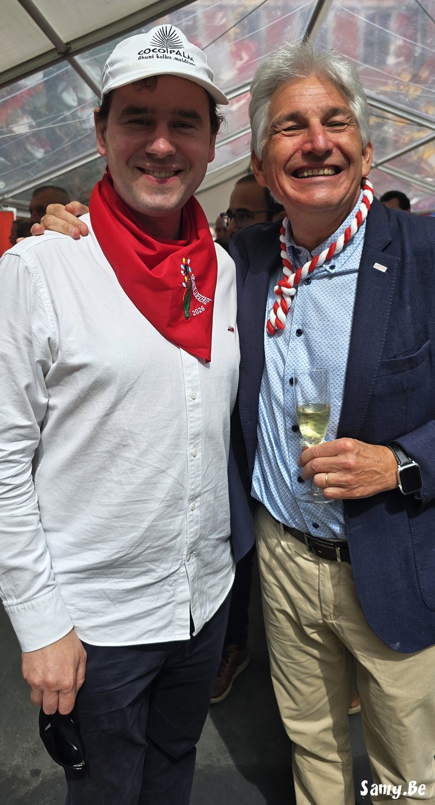 Philippe Dubois, recteur de l'Université de Mons (UMONS), au Doudou 2026