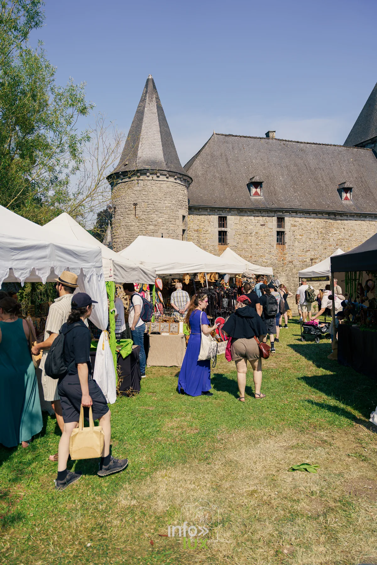Dragonia 2026 au Chateau de Spontin - festival medieval fantastique - photos Mike Marino