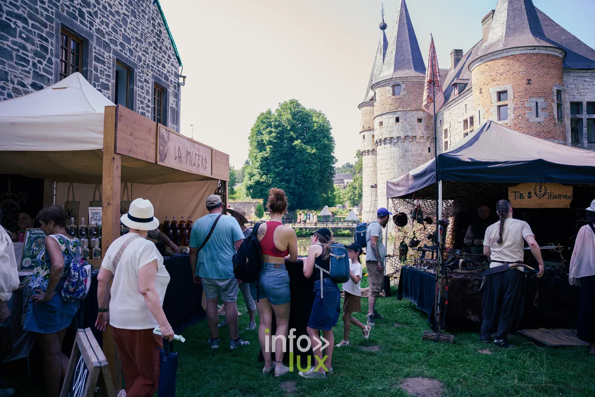 Dragonia 2026 au Chateau de Spontin - festival medieval fantastique - photos Mike Marino
