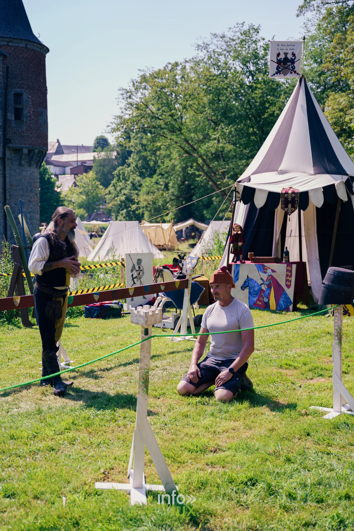 Dragonia 2026 au Chateau de Spontin - festival medieval fantastique - photos Mike Marino