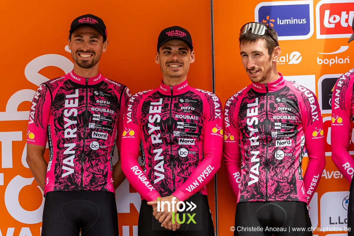 Ethias Tour de Wallonie 2026, depart a Dison — photo Christelle Anceau