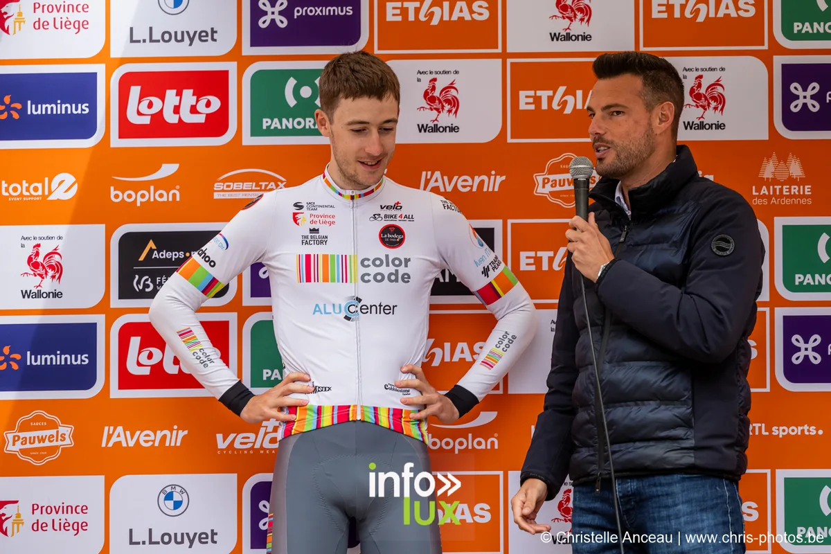 Ethias Tour de Wallonie 2026, depart a Dison — photo Christelle Anceau