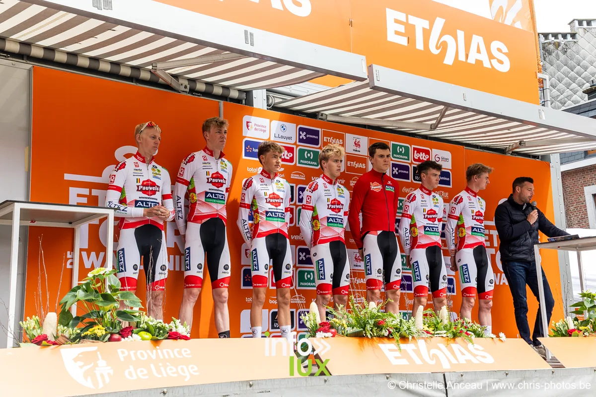 Ethias Tour de Wallonie 2026, depart a Dison — photo Christelle Anceau