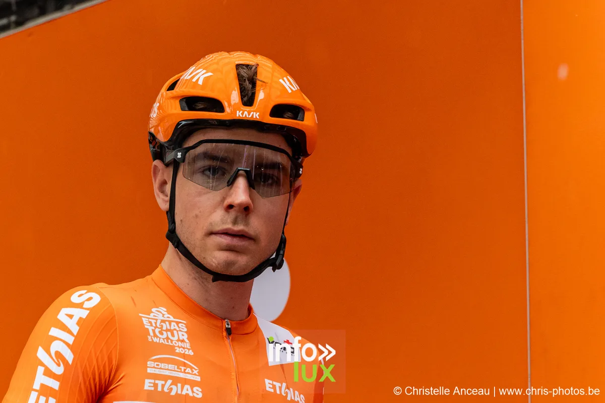 Ethias Tour de Wallonie 2026, depart a Dison — photo Christelle Anceau
