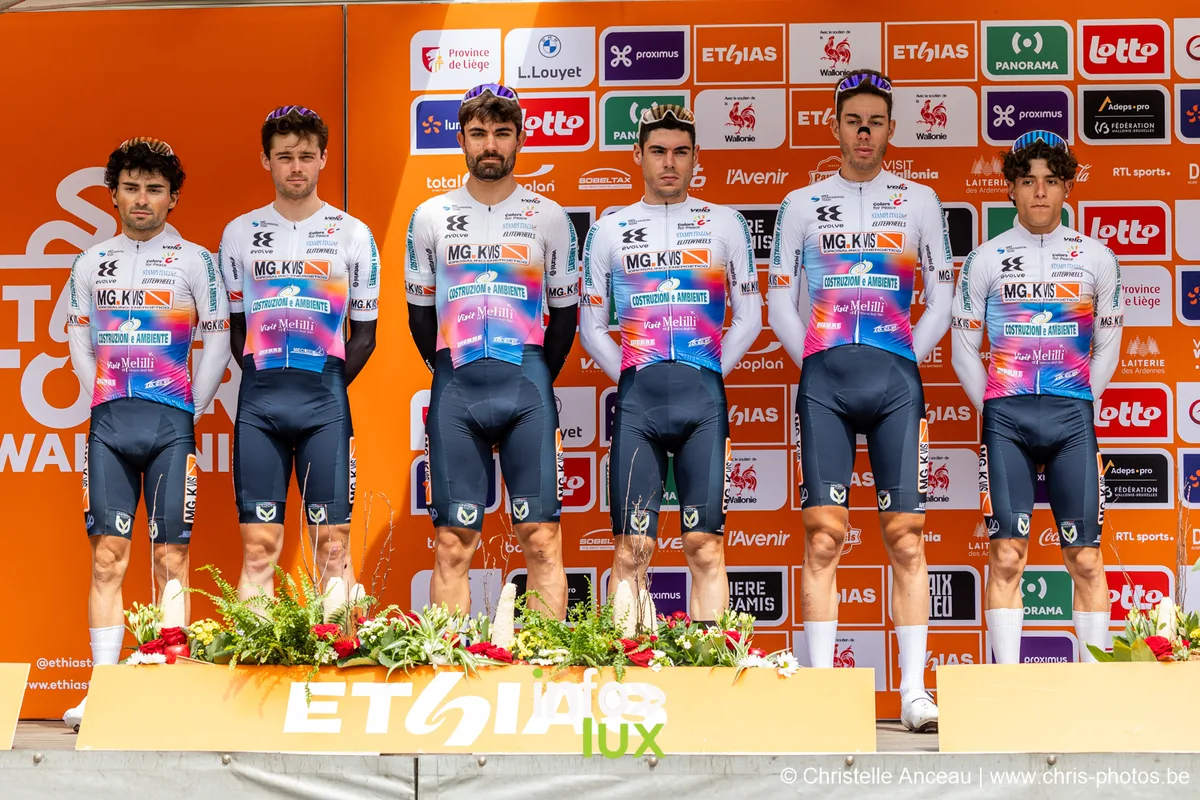 Ethias Tour de Wallonie 2026, depart a Dison — photo Christelle Anceau