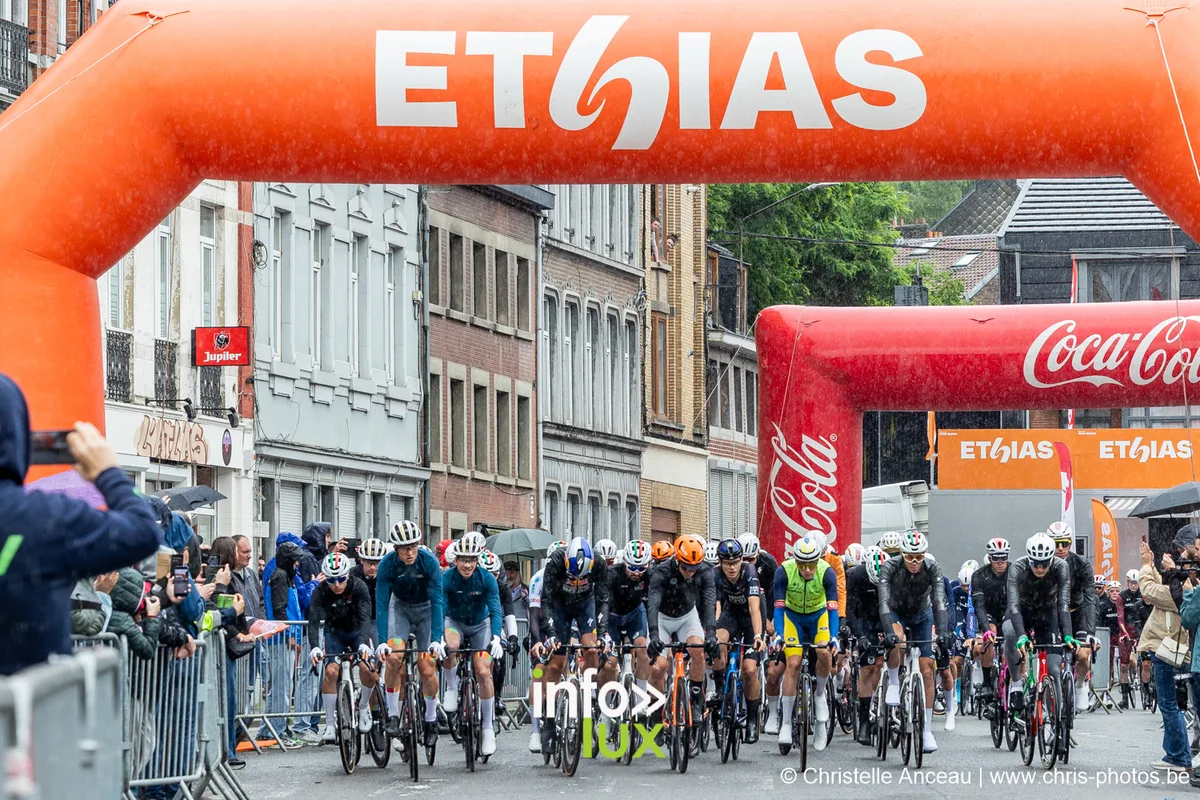 Ethias Tour de Wallonie 2026, depart a Dison — photo Christelle Anceau