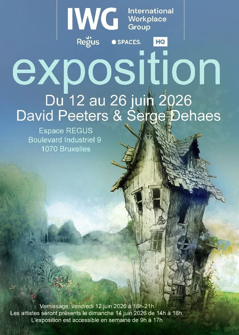 Exposition Serge Dehaes & David Peeters – © Serge Dehaes & David Peeters / photos Samy Harzallah