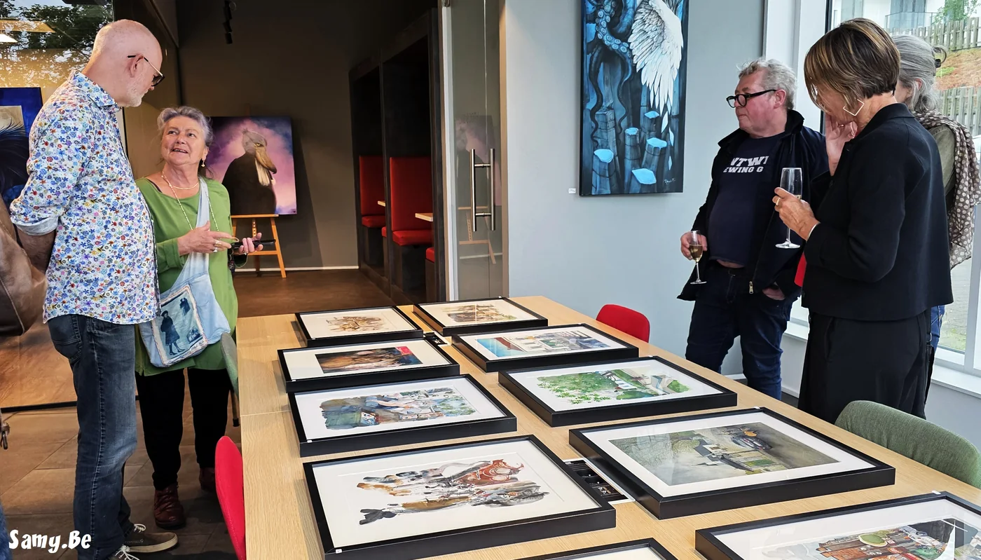 Exposition Serge Dehaes & David Peeters – © Serge Dehaes & David Peeters / photos Samy Harzallah