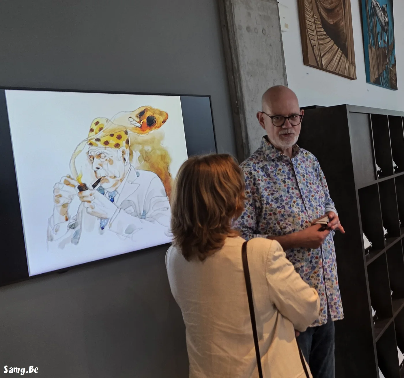 Exposition Serge Dehaes & David Peeters – © Serge Dehaes & David Peeters / photos Samy Harzallah