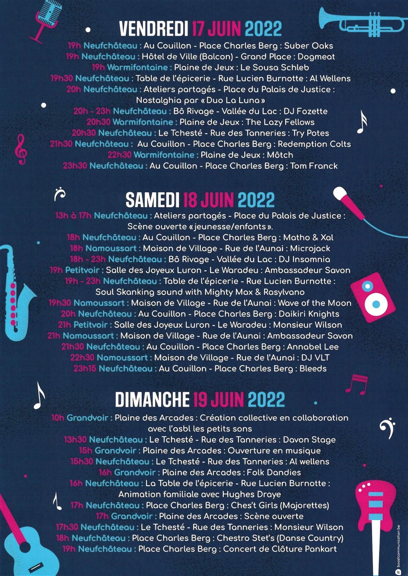 Affiche officielle Fête de la musique 2026