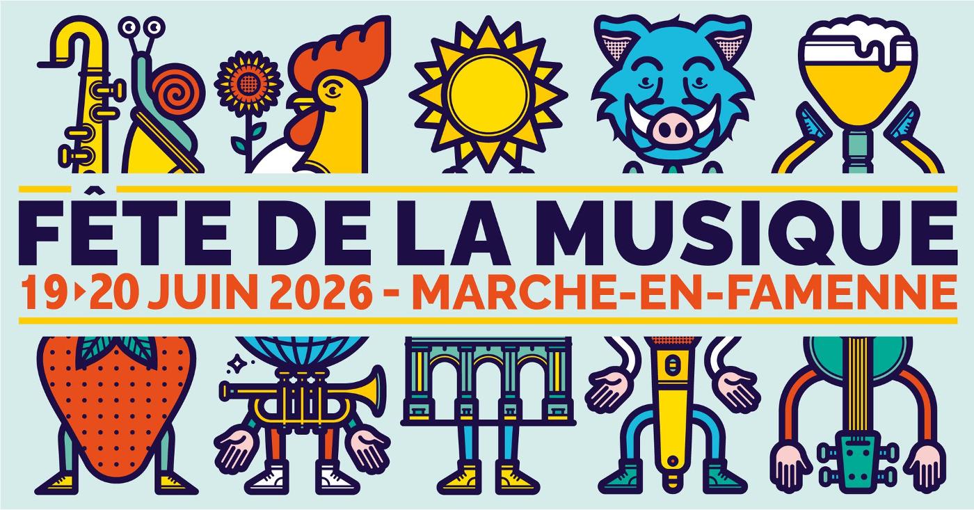 Affiche officielle Fête de la Musique 2026