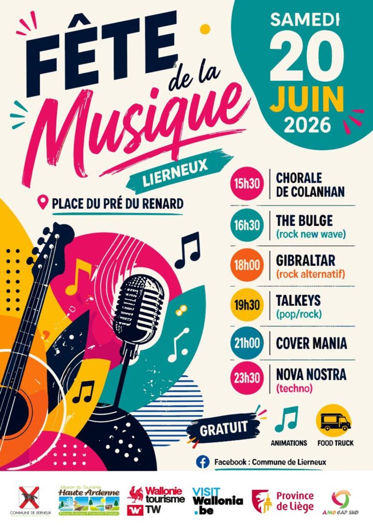 Lierneux > Concert > Fête de la musique à Lierneux 2026