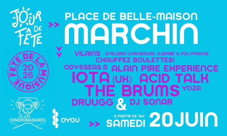 Marchin > Concert > Fête de la Musique – Marchin 2026