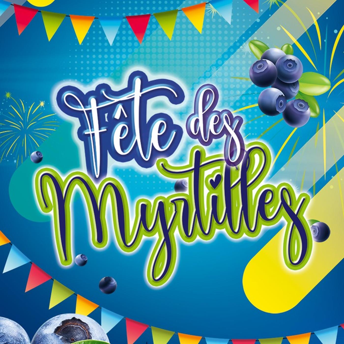 Affiche officielle Fête des Myrtilles à Vielsalm 2026