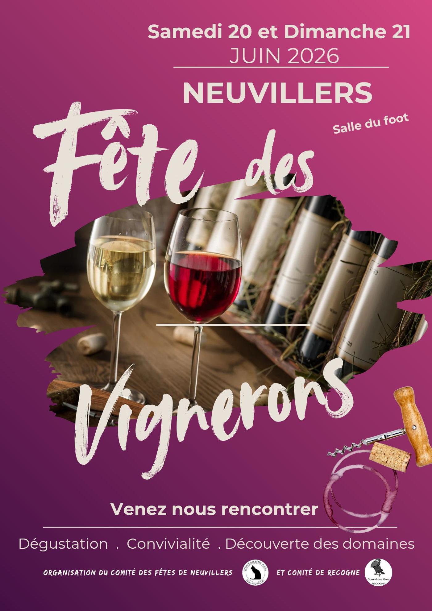 Affiche officielle Fête des Vignerons 2026