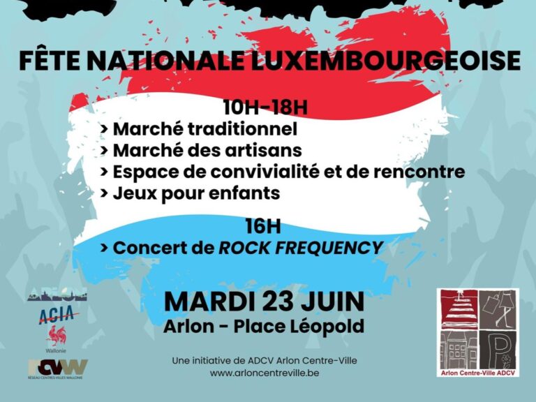 Arlon > Fête > Fête Nationale Luxembourgeoise à Arlon 2026