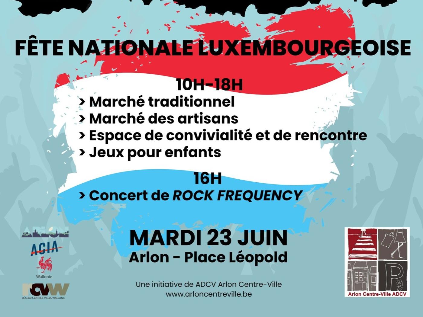 Arlon > Fête > Fête Nationale Luxembourgeoise à Arlon 2026
