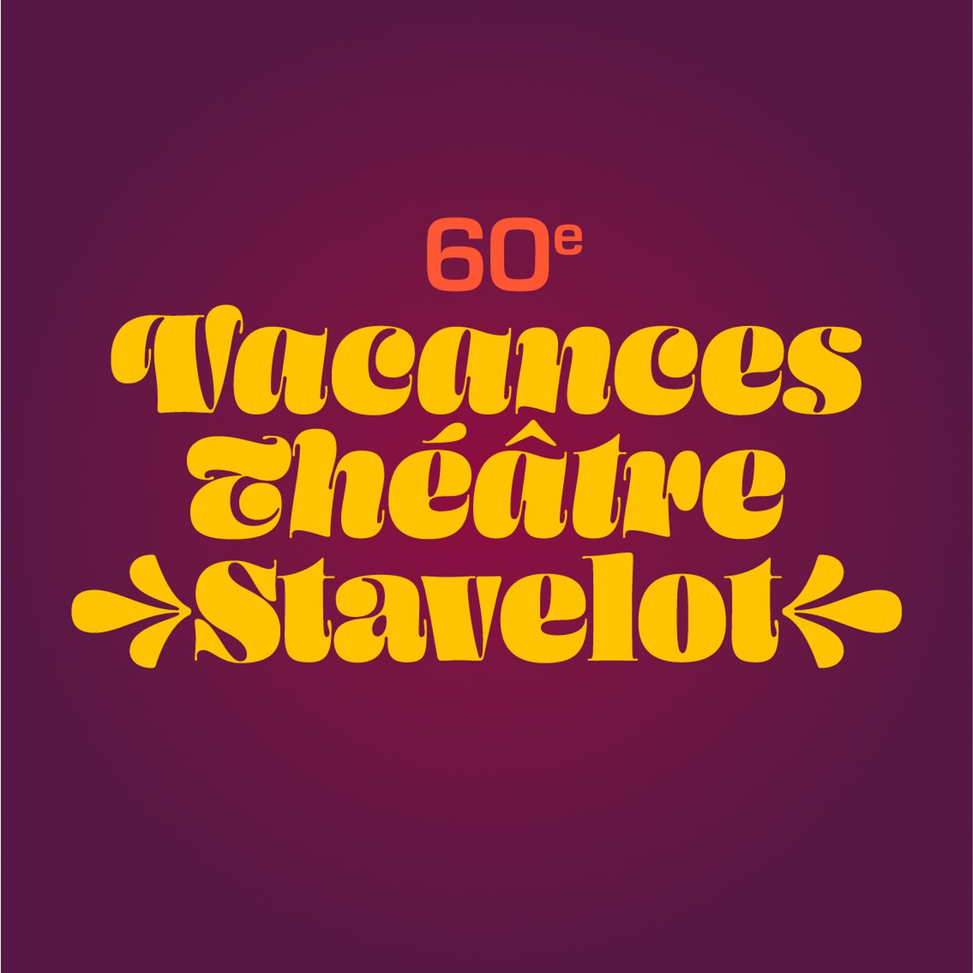 Affiche officielle Festival Vacances Théâtre Stavelot -VTS 2026