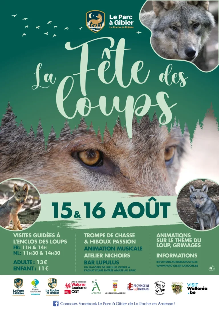 La Roche-en-Ardenne > Nature > Fête des Loups au Parc à Gibier