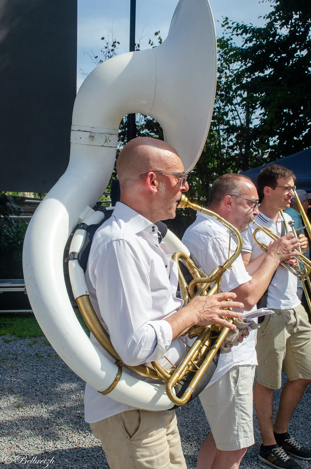 Fête de la Musique 2026 à Barvaux (Parc Juliénas, Durbuy) – © Belbreizh (Paty)
