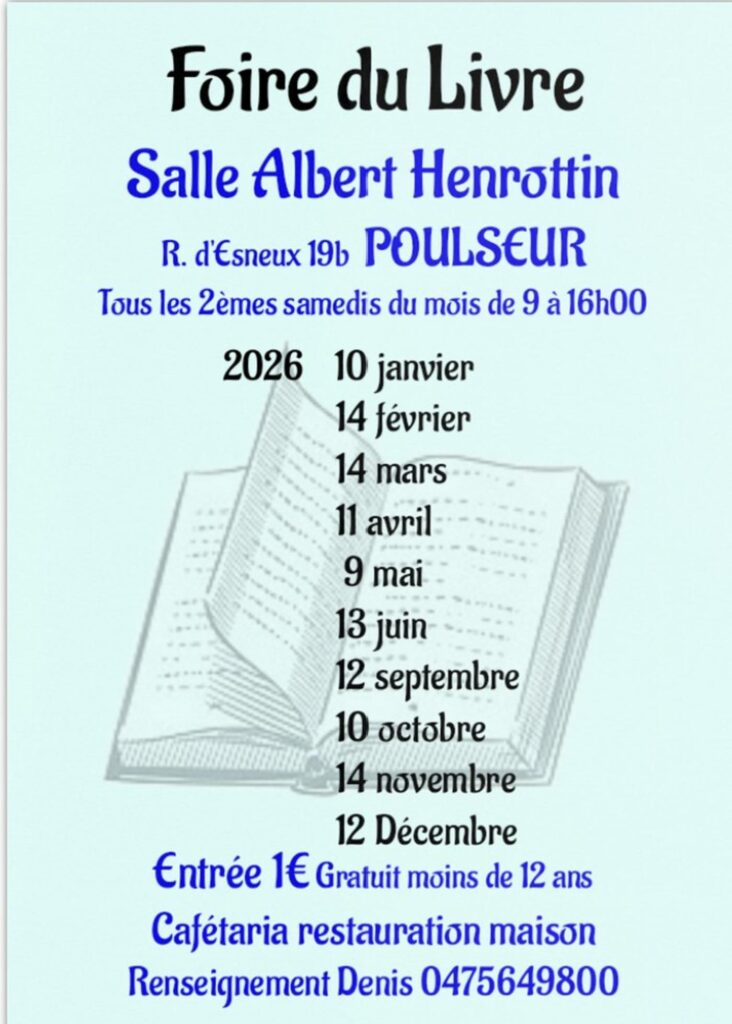Foire du livre 2026