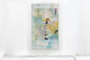 Œuvre de Gabrielle Mogenet, Le Cœur Diffus, exposée aux Serres du Botanique
