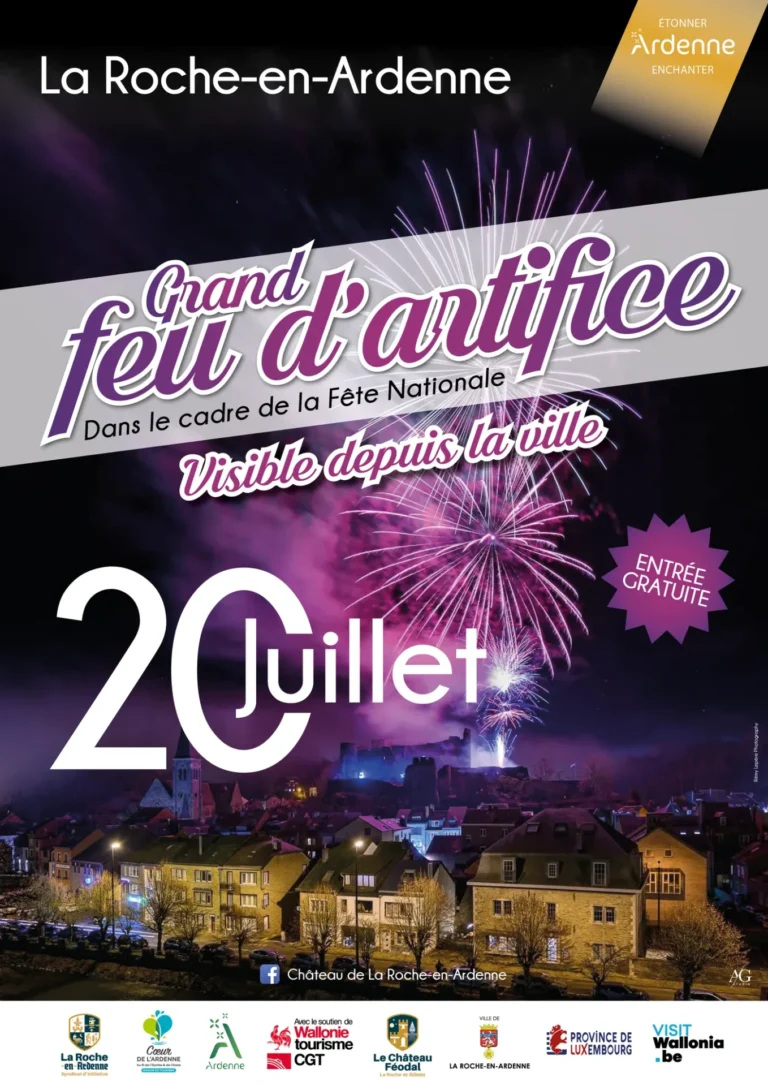La Roche-en-Ardenne > Spectacle > Grand Feu d’artifice