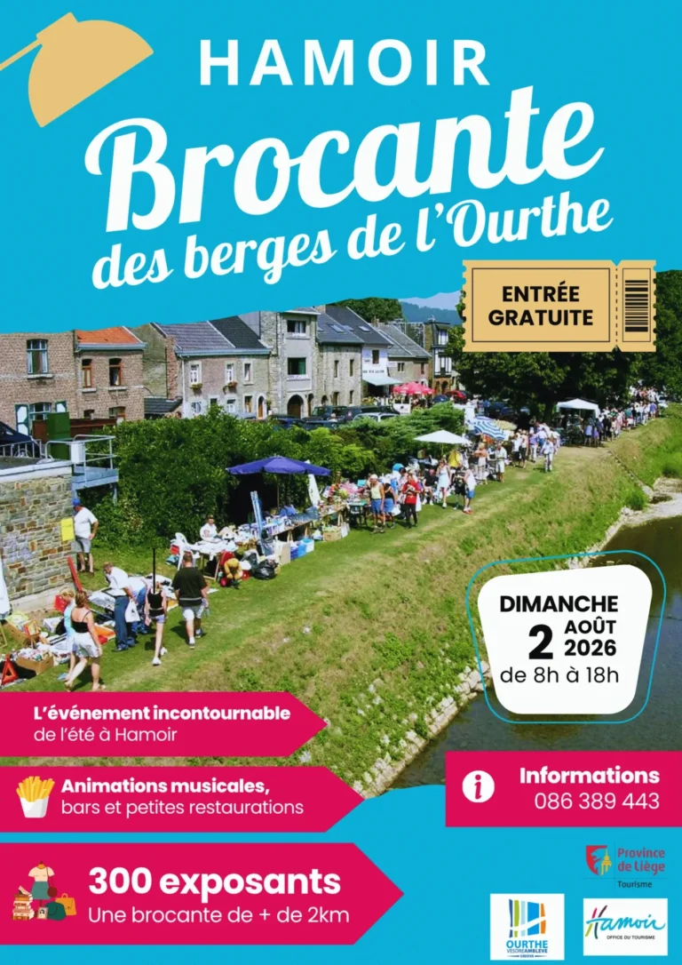 Hamoir > Marché > Grande Brocante des Berges de l’Ourthe