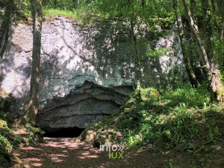 La grotte de la Porte Aive a Hotton : reserve karstique de la vallee de l’Isbelle