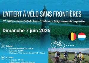 L'Attert à vélo sans frontières — 3ème édition 2026