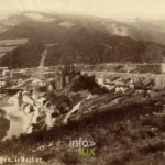 Panorama de La Roche-en-Ardenne, point de depart de la Transardennaise en province de Luxembourg