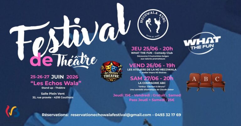 Héron » Festival » LES ÉCHOS WALA – Festival Stand Up & Théâtre 2026