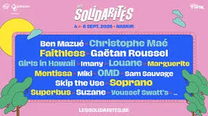 Les Solidarités 2026 : faites battre Namur au rythme de la musique et du partage
