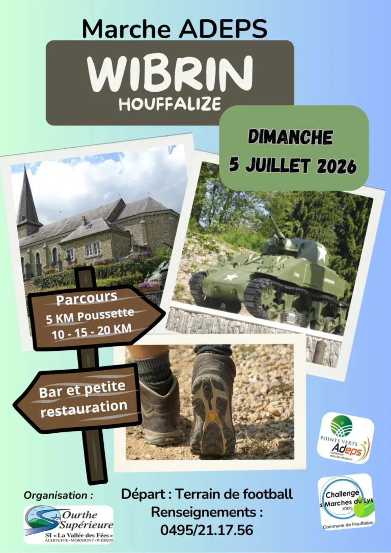 Houffalize > Balade > Marche Adeps – Challenge des marches du Lys