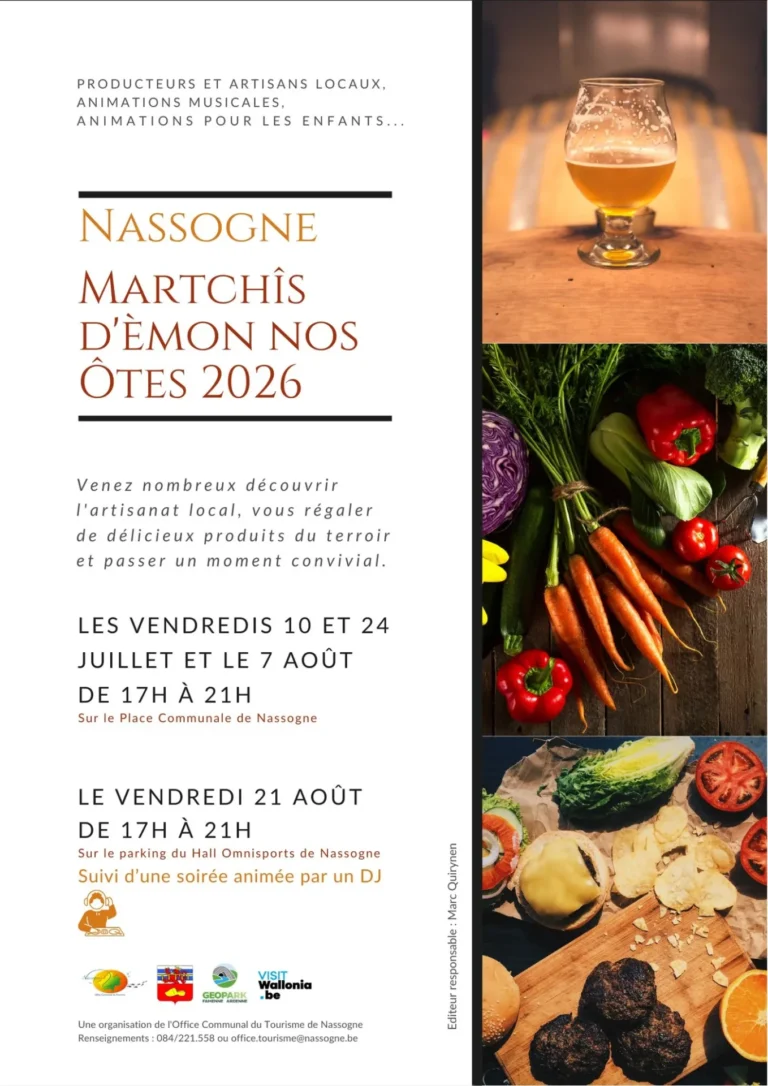 Nassogne » Marché » Marché du terroir: Martchî d’èmon nos Ôtes