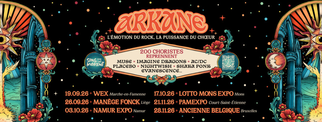 Marche en Famenen > Concert > Arkane - 180 choristes - l'émotion du rock, la puissance du choeur